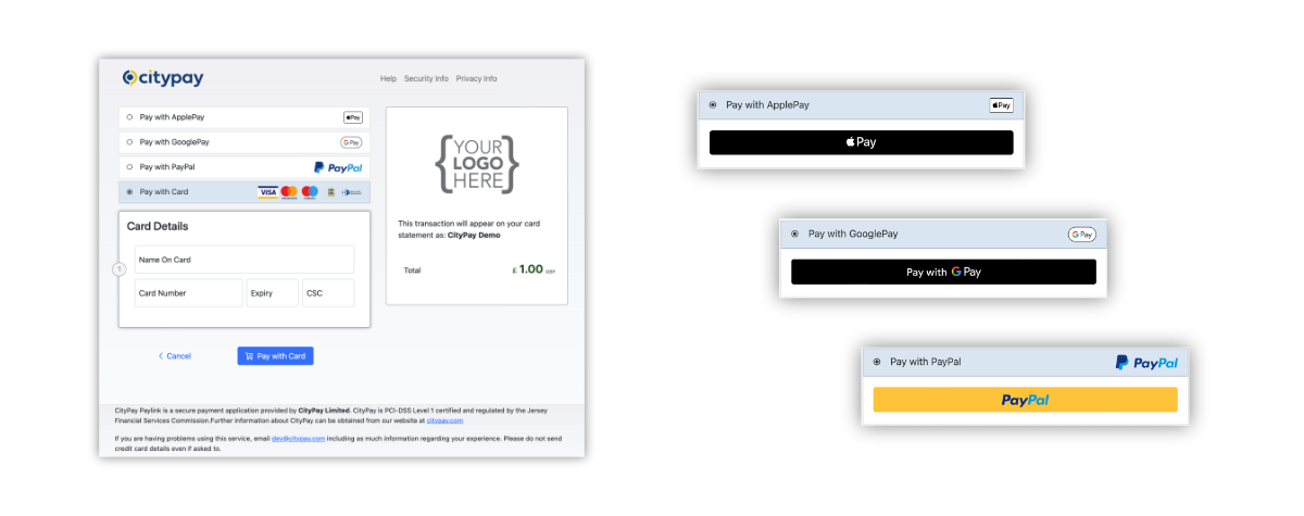 Paylink Payment Page